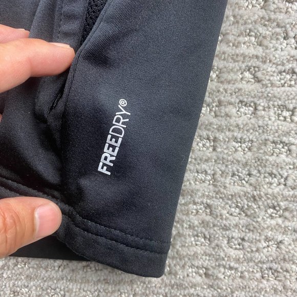 Eddie Bauer Motion Running Shirt Men Medium M Black Long Sleeve 1/4 Zip Sweater - Picture 5 of 13